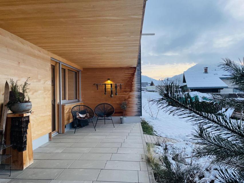 Zu Gast Bei Den Hagspiels Apartment Hittisau Exterior photo